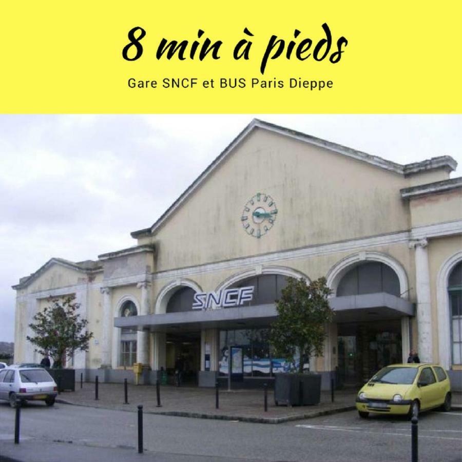 L'Etablissement La Plage A 2 Pas, Vous Propose 4 Appartements Neufs, Netflix, Lits Faits A Votre Arrivee, Serviettes De Toilette, Menage, Wifi, En Hyper Centre ,Plage A 100M, Box A Velos, Paiement 3 Fois Sans Frais, Prix Tout Compris Dieppe Bagian luar foto